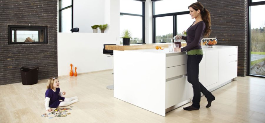 тепла підлога в домі