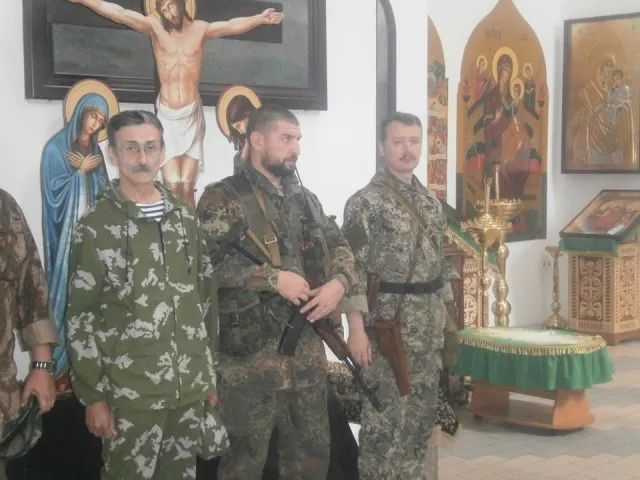 «Стрілок» створив батальйон, освятивши зброю в церкві Слов'янська (Фото) — фото 2